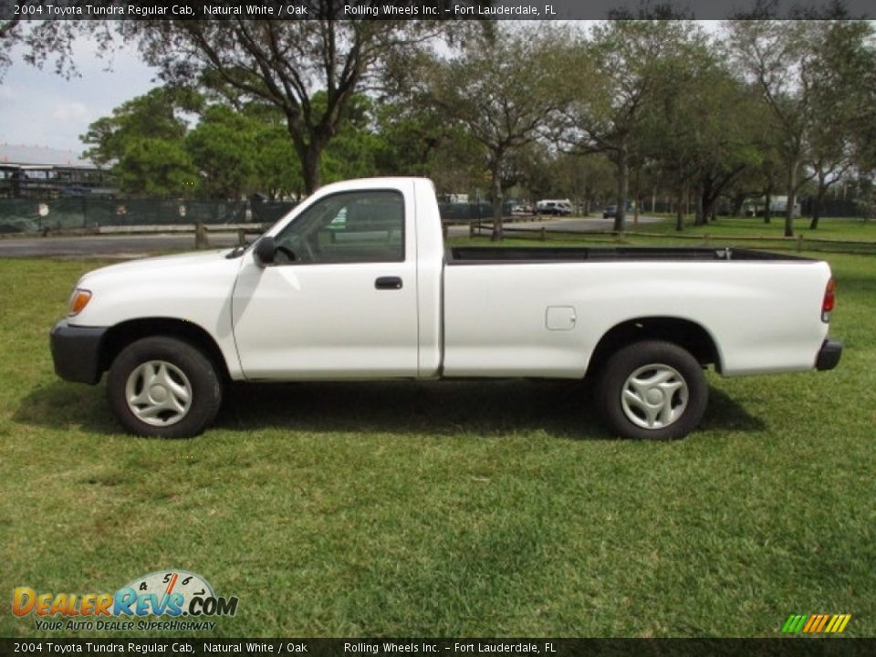 Natural White 2004 Toyota Tundra Regular Cab Photo #11