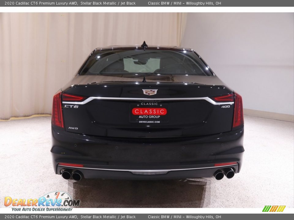 2020 Cadillac CT6 Premium Luxury AWD Stellar Black Metallic / Jet Black Photo #22