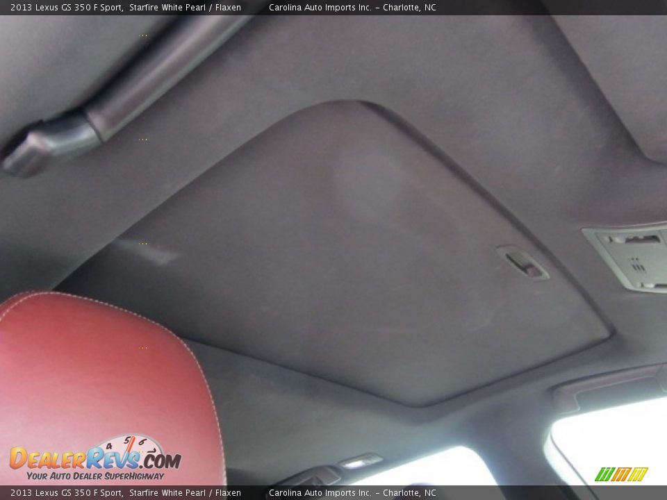 2013 Lexus GS 350 F Sport Starfire White Pearl / Flaxen Photo #23