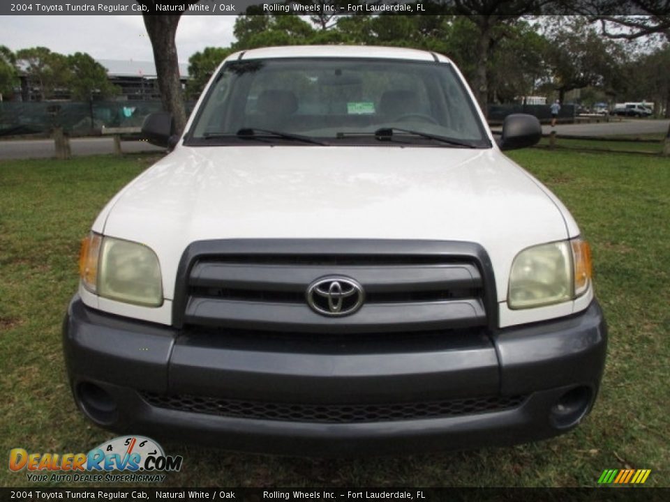 2004 Toyota Tundra Regular Cab Natural White / Oak Photo #15