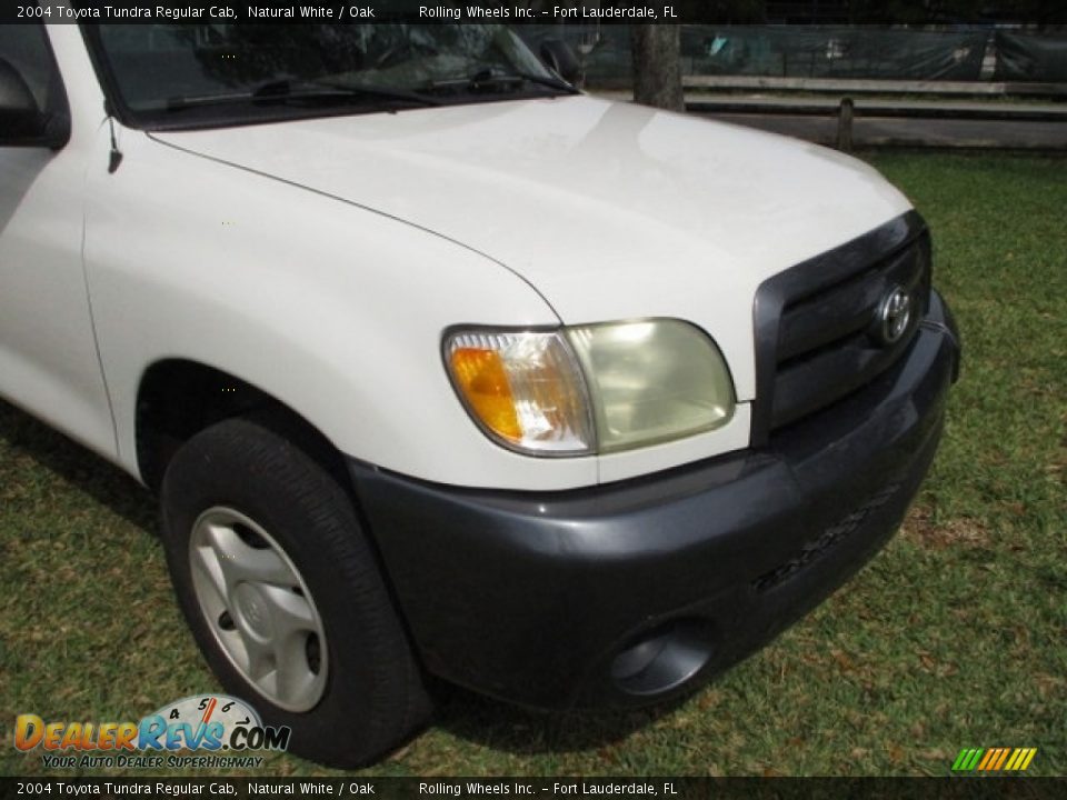 2004 Toyota Tundra Regular Cab Natural White / Oak Photo #17