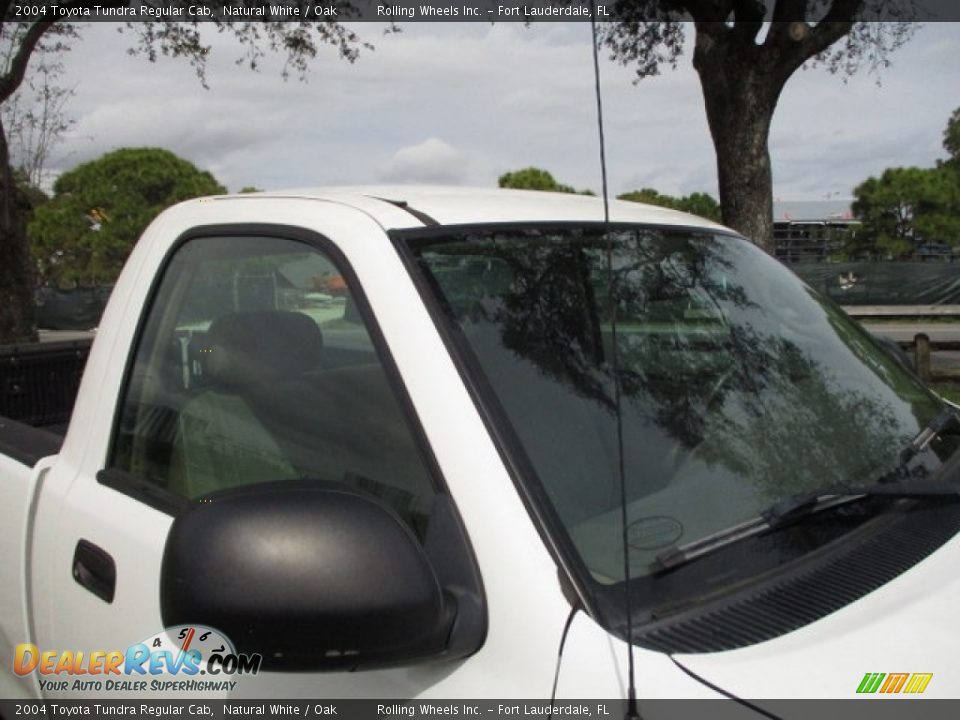 2004 Toyota Tundra Regular Cab Natural White / Oak Photo #19