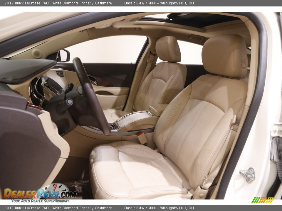 2012 Buick LaCrosse FWD White Diamond Tricoat / Cashmere Photo #5