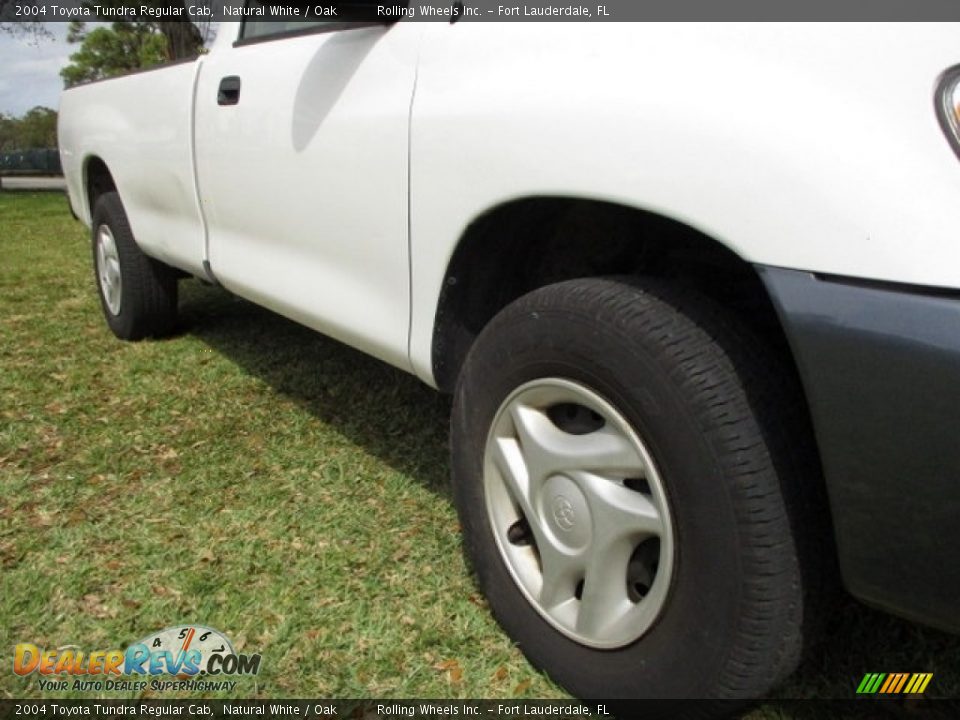 2004 Toyota Tundra Regular Cab Natural White / Oak Photo #20