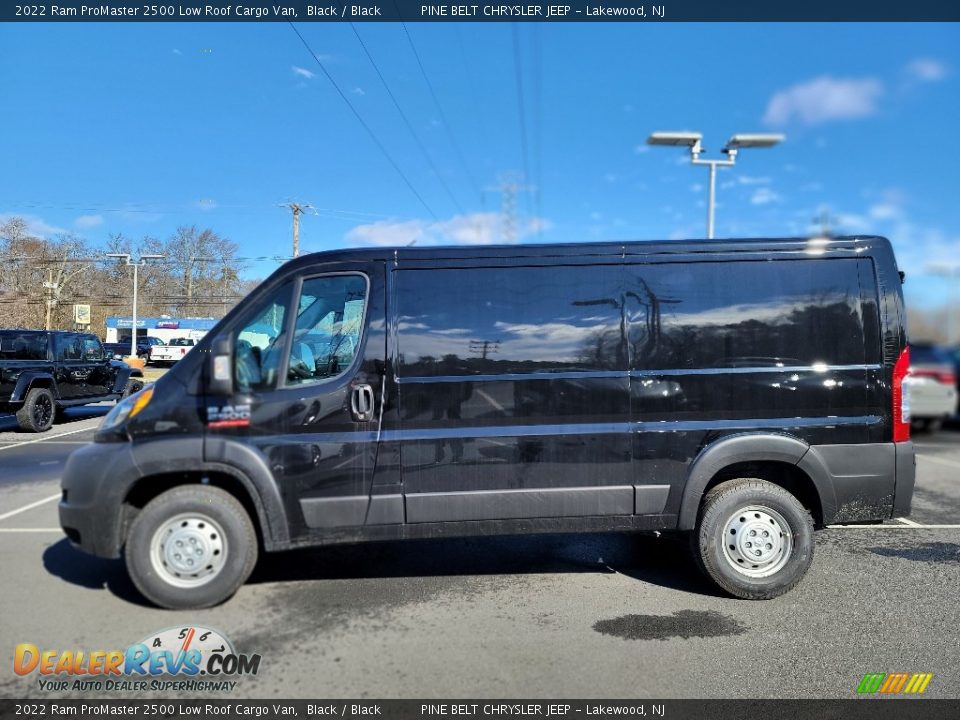 Black 2022 Ram ProMaster 2500 Low Roof Cargo Van Photo #4