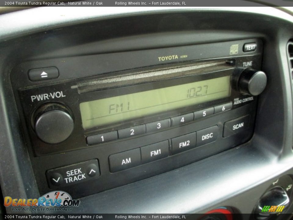 Audio System of 2004 Toyota Tundra Regular Cab Photo #22