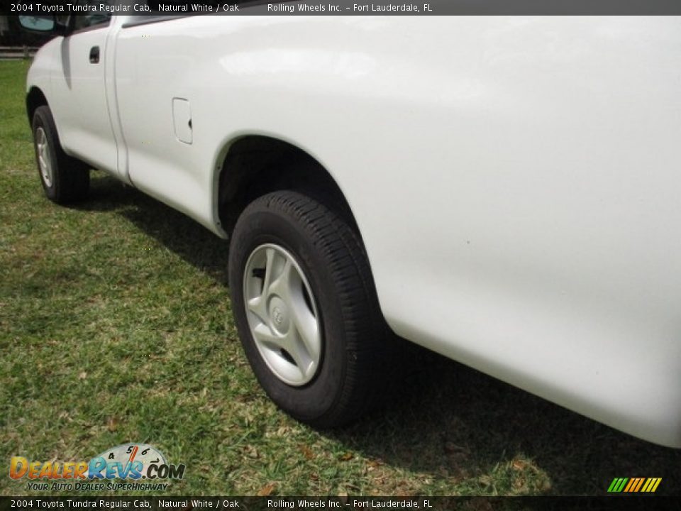 2004 Toyota Tundra Regular Cab Natural White / Oak Photo #26