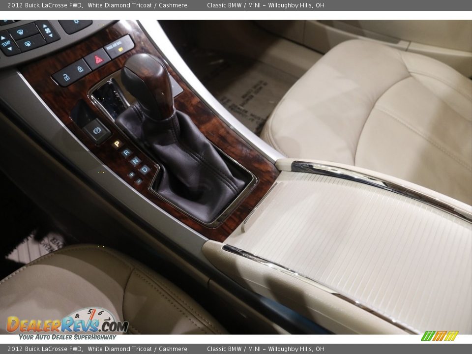 2012 Buick LaCrosse FWD White Diamond Tricoat / Cashmere Photo #11