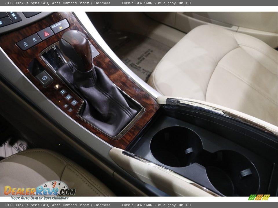 2012 Buick LaCrosse FWD White Diamond Tricoat / Cashmere Photo #12