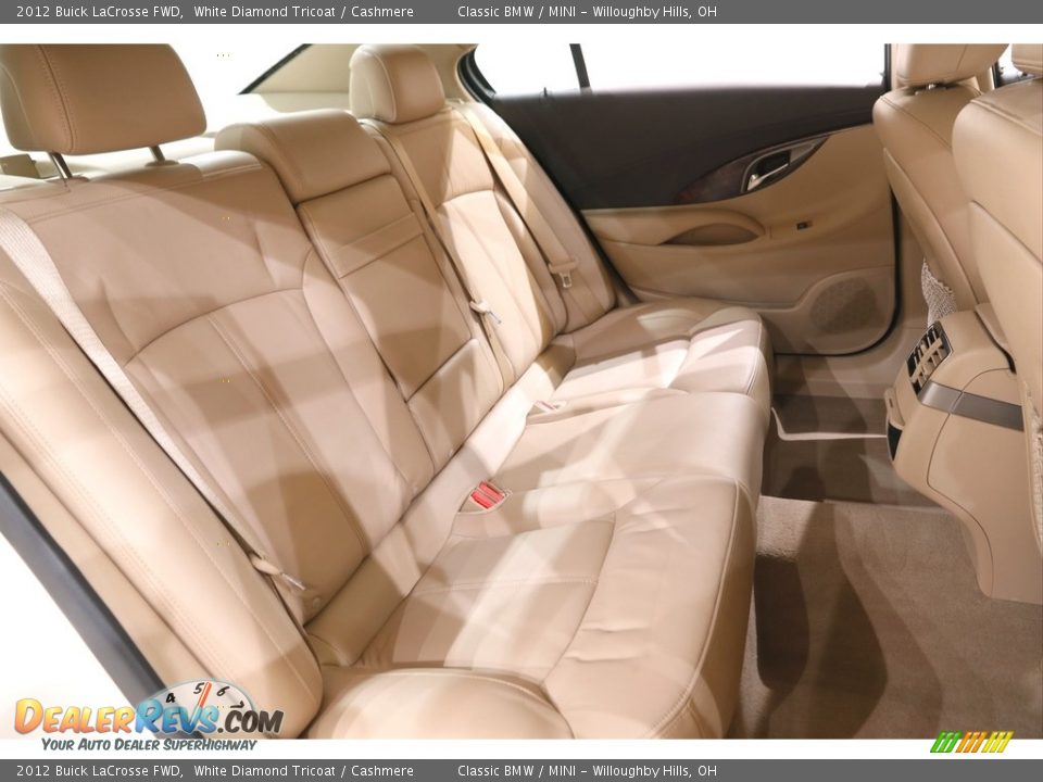 2012 Buick LaCrosse FWD White Diamond Tricoat / Cashmere Photo #14