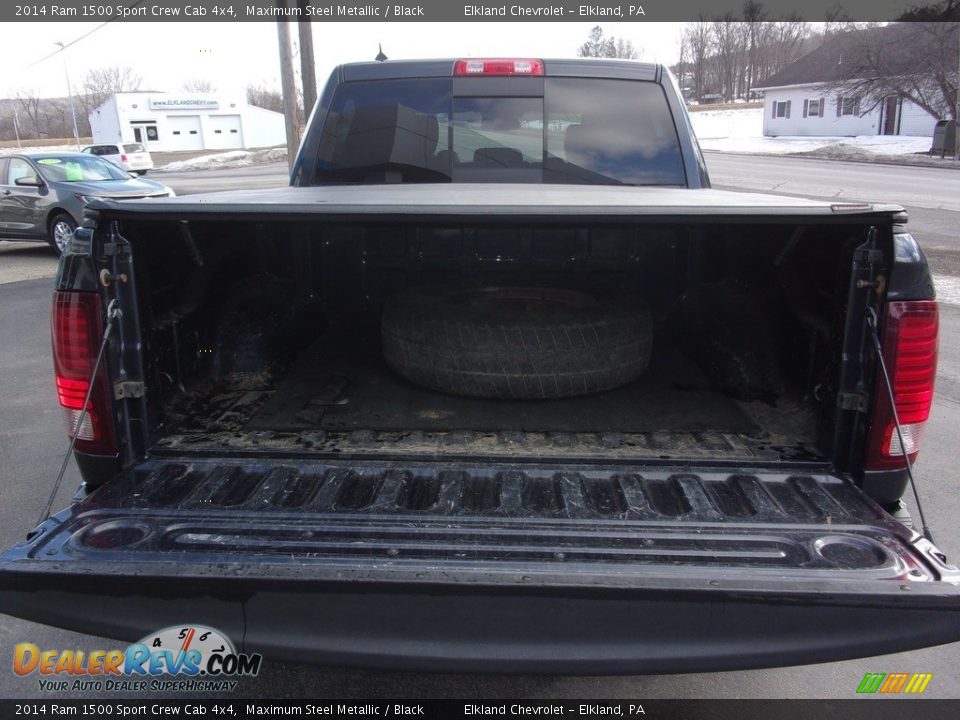 2014 Ram 1500 Sport Crew Cab 4x4 Maximum Steel Metallic / Black Photo #9