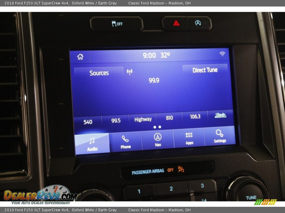 2019 Ford F150 XLT SuperCrew 4x4 Oxford White / Earth Gray Photo #11