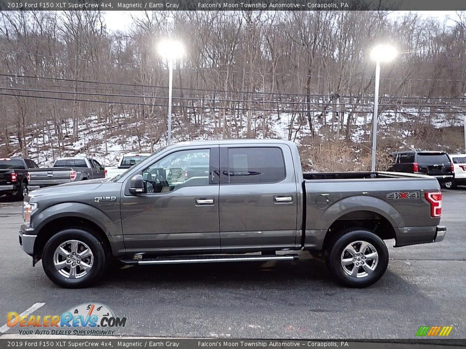 2019 Ford F150 XLT SuperCrew 4x4 Magnetic / Earth Gray Photo #5