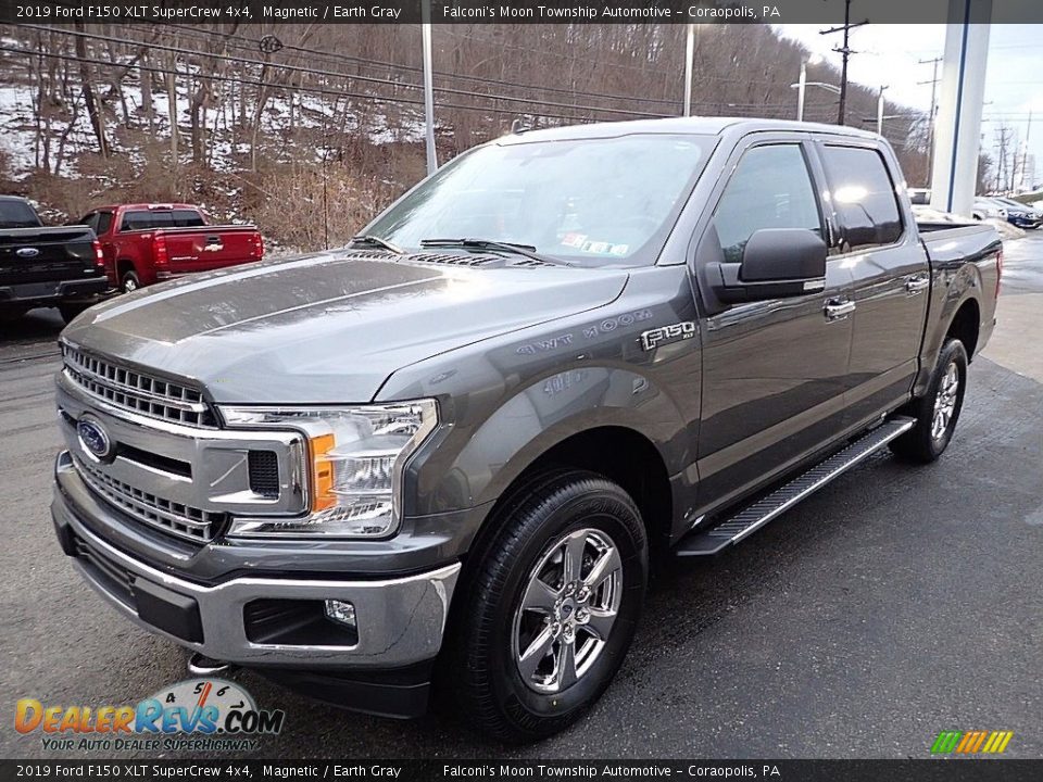 2019 Ford F150 XLT SuperCrew 4x4 Magnetic / Earth Gray Photo #6