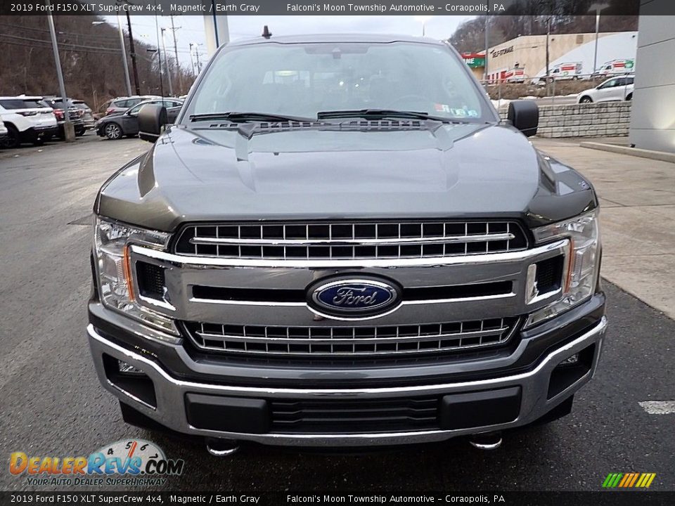 2019 Ford F150 XLT SuperCrew 4x4 Magnetic / Earth Gray Photo #7