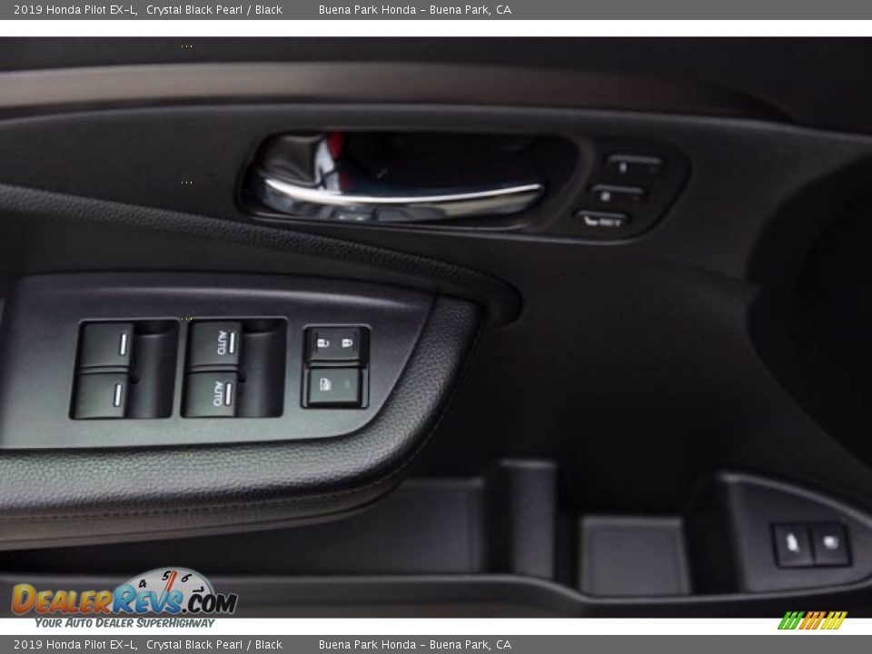 2019 Honda Pilot EX-L Crystal Black Pearl / Black Photo #33