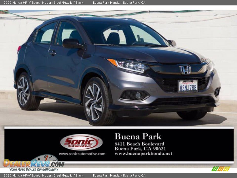 2020 Honda HR-V Sport Modern Steel Metallic / Black Photo #1