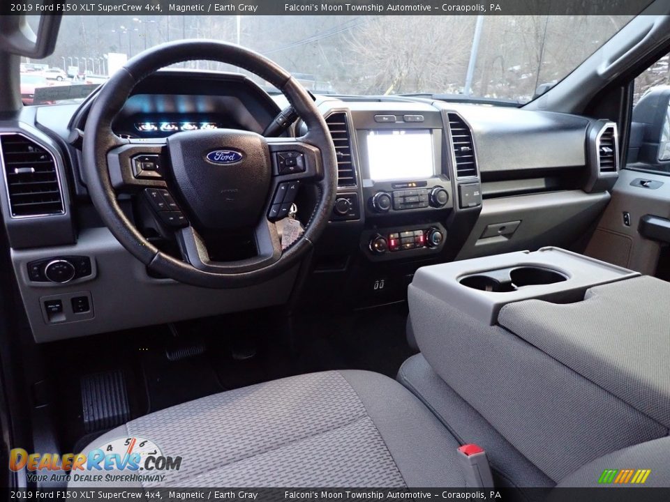 2019 Ford F150 XLT SuperCrew 4x4 Magnetic / Earth Gray Photo #21