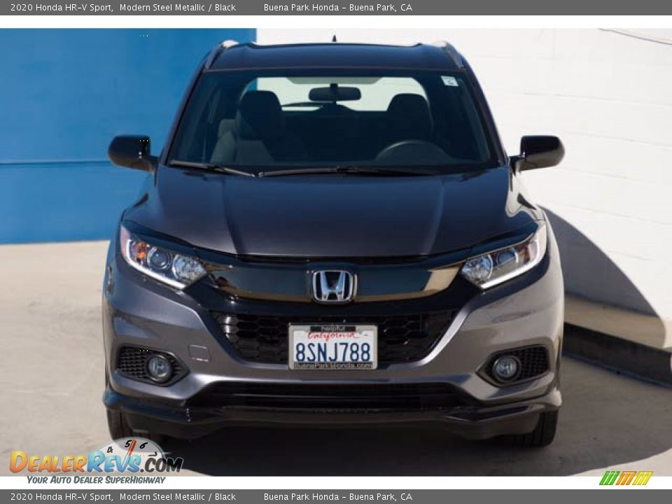 2020 Honda HR-V Sport Modern Steel Metallic / Black Photo #7