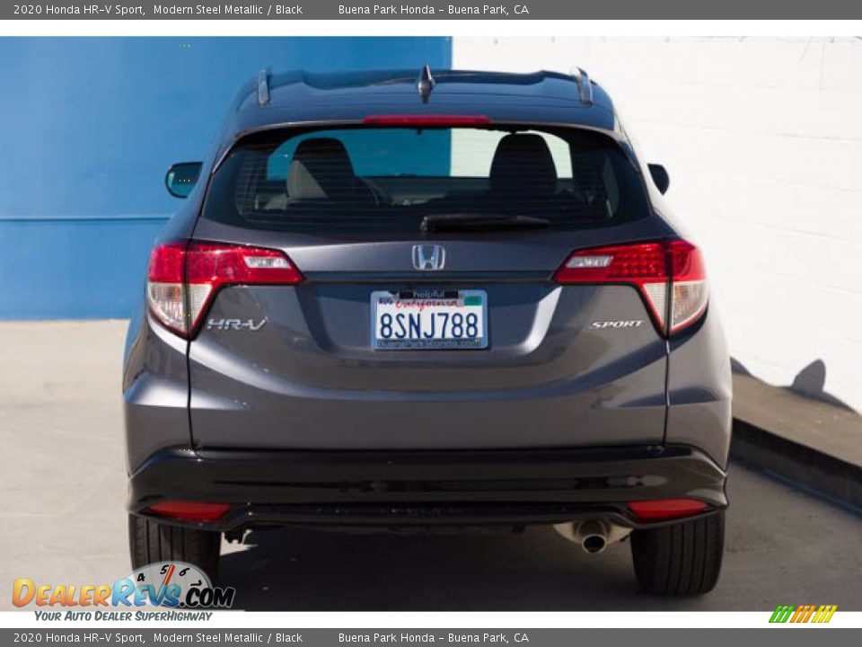 2020 Honda HR-V Sport Modern Steel Metallic / Black Photo #9
