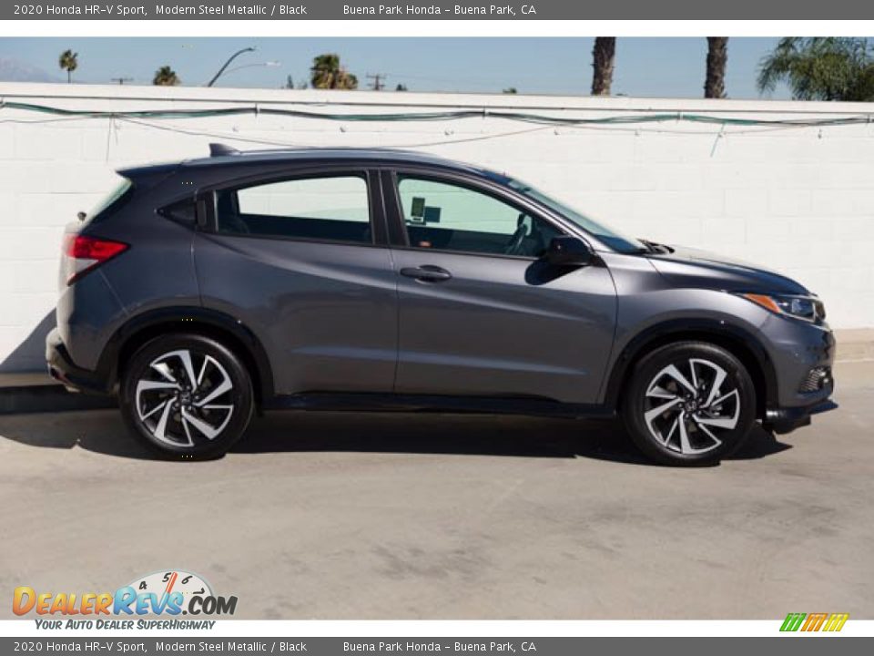 Modern Steel Metallic 2020 Honda HR-V Sport Photo #12