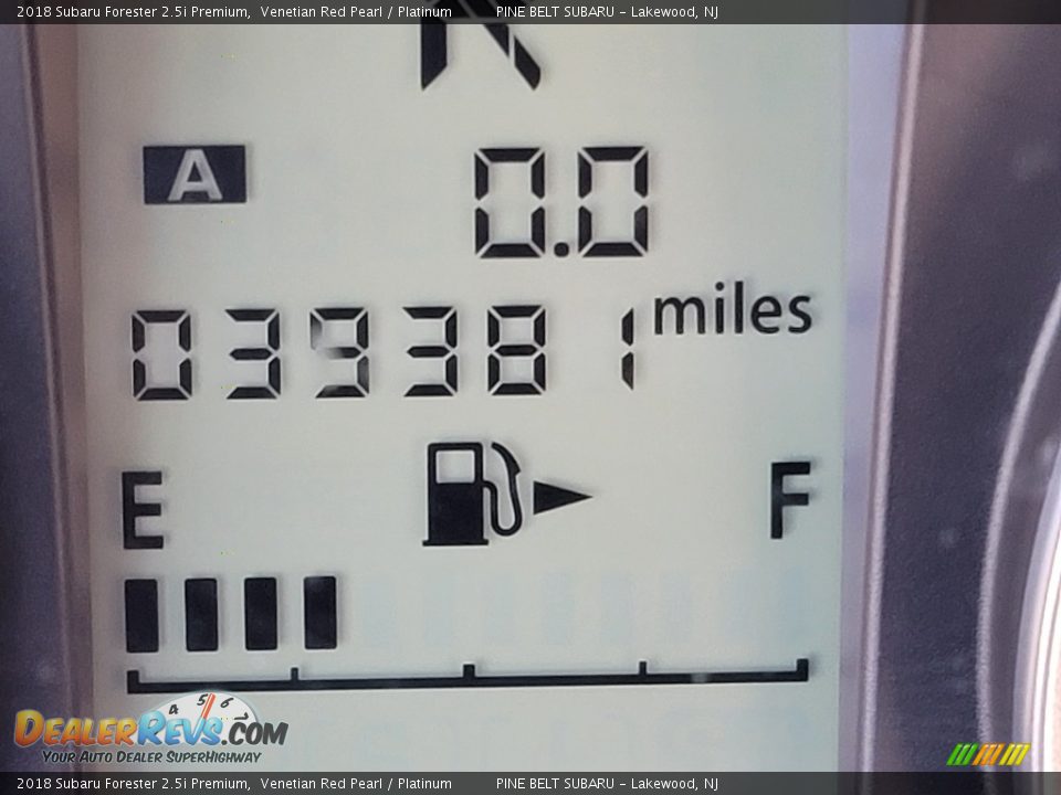 2018 Subaru Forester 2.5i Premium Venetian Red Pearl / Platinum Photo #3