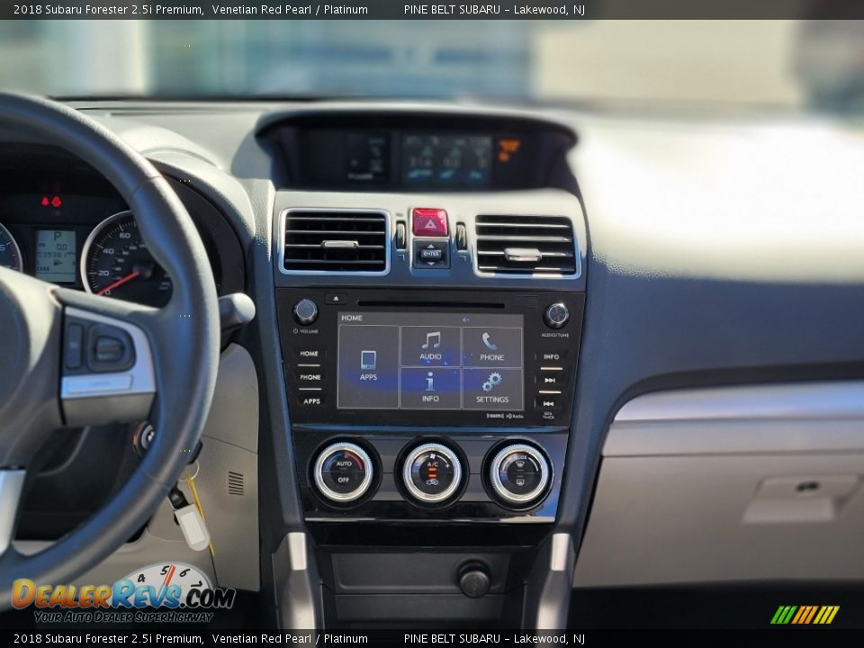 2018 Subaru Forester 2.5i Premium Venetian Red Pearl / Platinum Photo #4