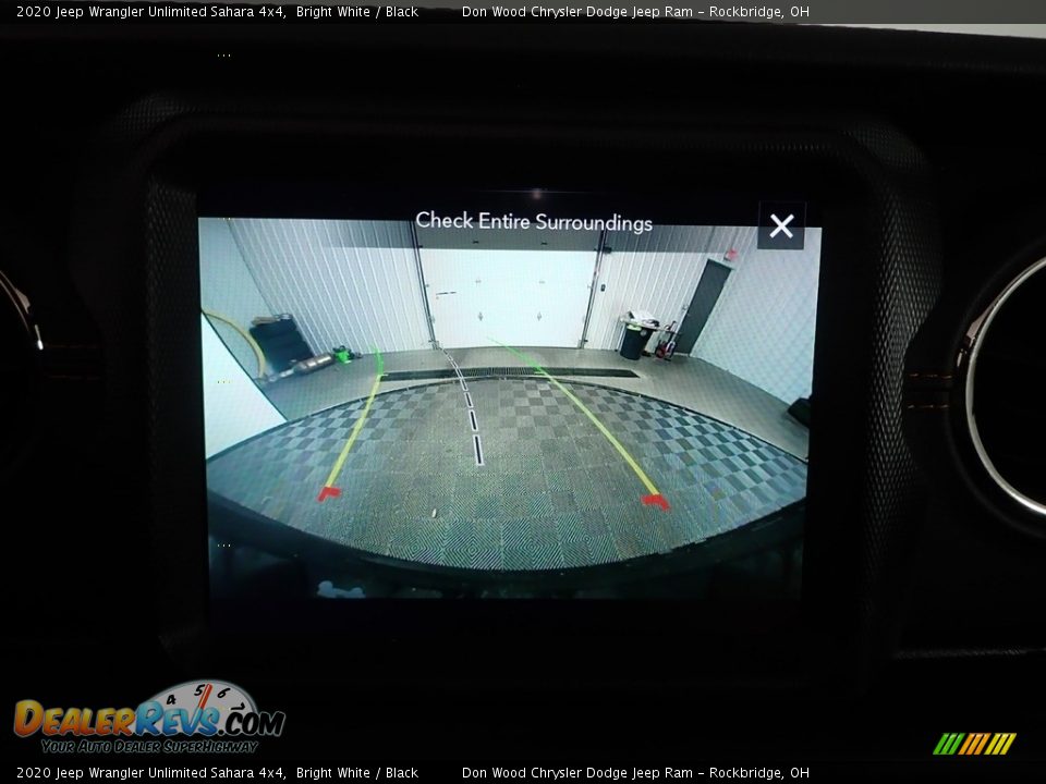 2020 Jeep Wrangler Unlimited Sahara 4x4 Bright White / Black Photo #4