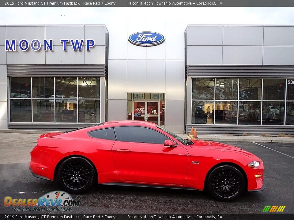 2019 Ford Mustang GT Premium Fastback Race Red / Ebony Photo #1