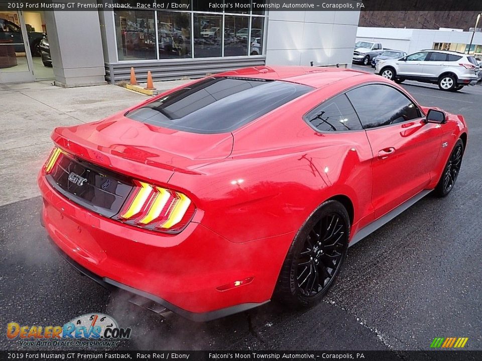 2019 Ford Mustang GT Premium Fastback Race Red / Ebony Photo #2