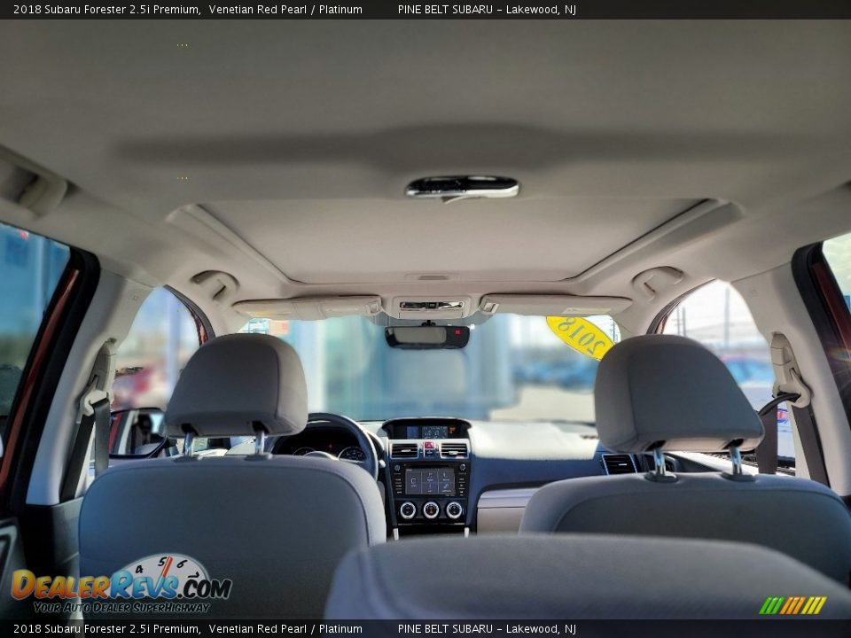 2018 Subaru Forester 2.5i Premium Venetian Red Pearl / Platinum Photo #9