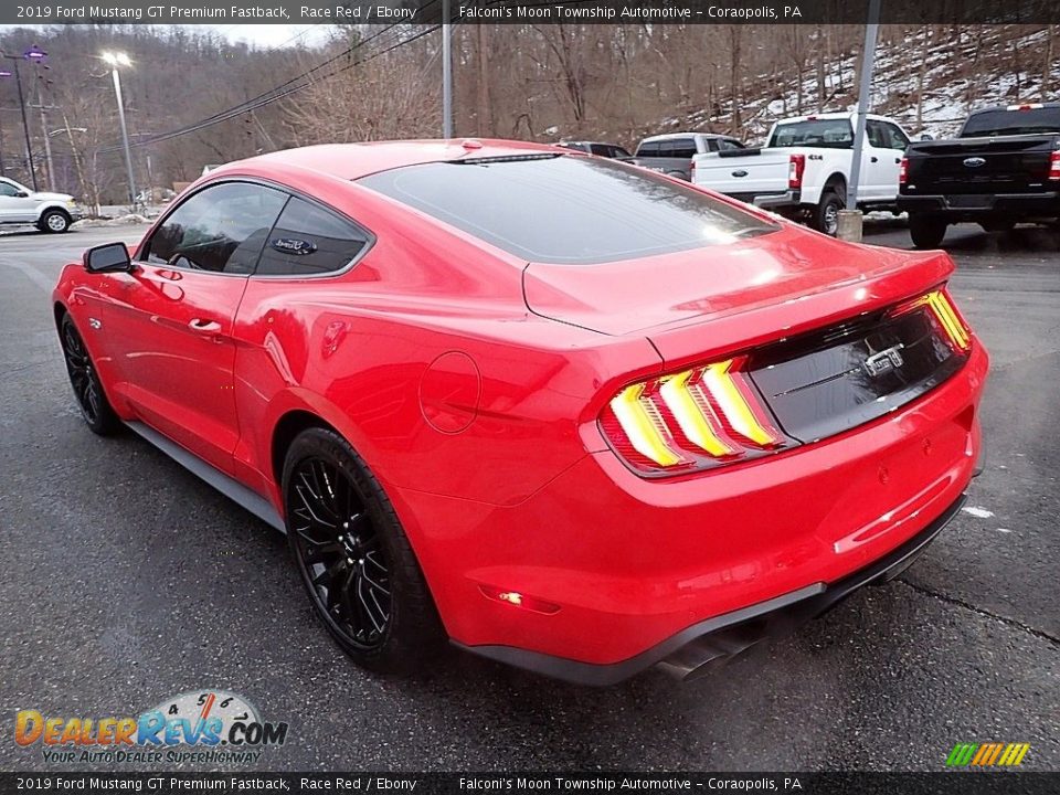 2019 Ford Mustang GT Premium Fastback Race Red / Ebony Photo #4