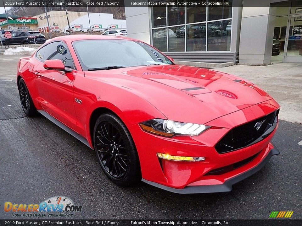 2019 Ford Mustang GT Premium Fastback Race Red / Ebony Photo #8