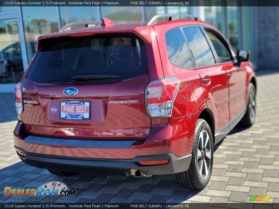2018 Subaru Forester 2.5i Premium Venetian Red Pearl / Platinum Photo #19