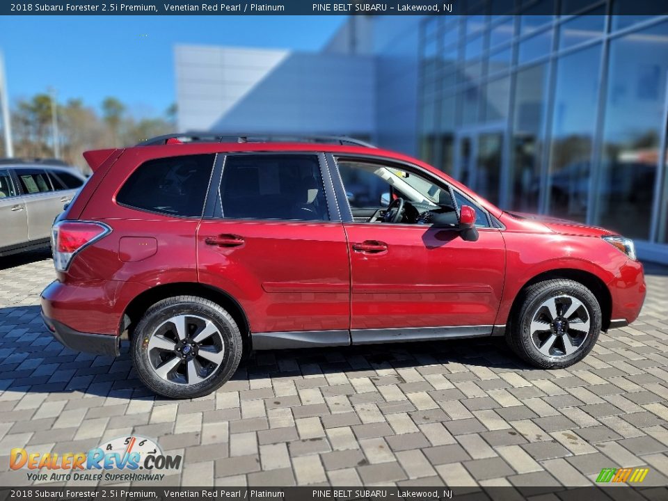 2018 Subaru Forester 2.5i Premium Venetian Red Pearl / Platinum Photo #20