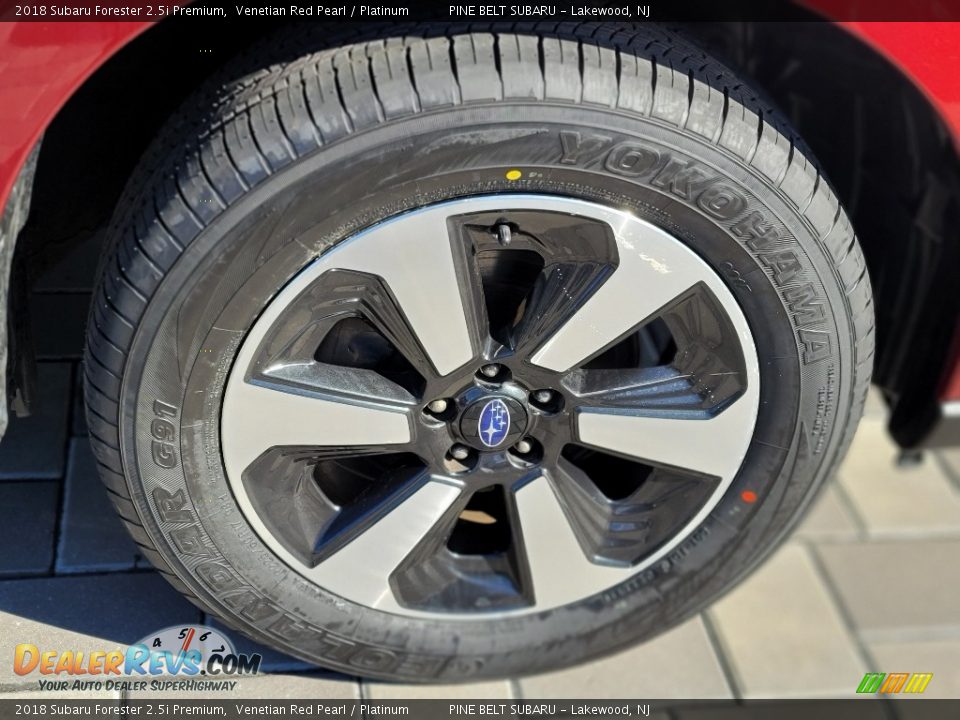 2018 Subaru Forester 2.5i Premium Venetian Red Pearl / Platinum Photo #21