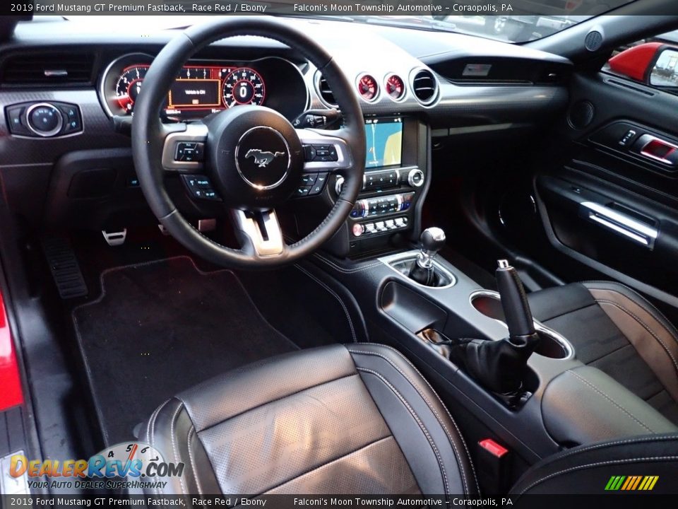 2019 Ford Mustang GT Premium Fastback Race Red / Ebony Photo #18