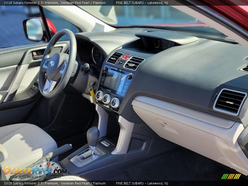 2018 Subaru Forester 2.5i Premium Venetian Red Pearl / Platinum Photo #23