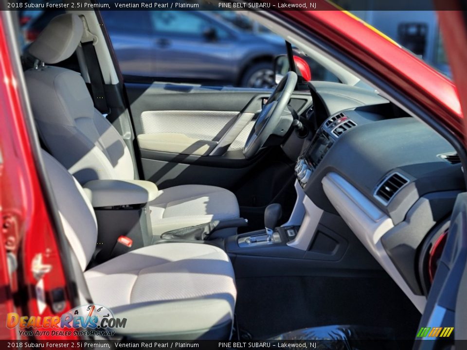 2018 Subaru Forester 2.5i Premium Venetian Red Pearl / Platinum Photo #24