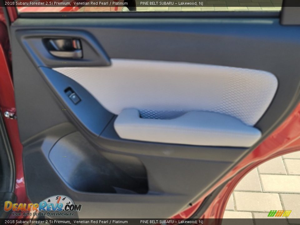 2018 Subaru Forester 2.5i Premium Venetian Red Pearl / Platinum Photo #25