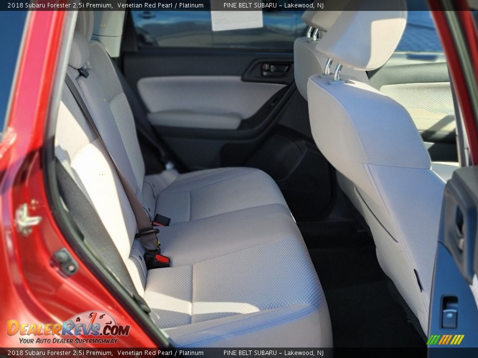 2018 Subaru Forester 2.5i Premium Venetian Red Pearl / Platinum Photo #26