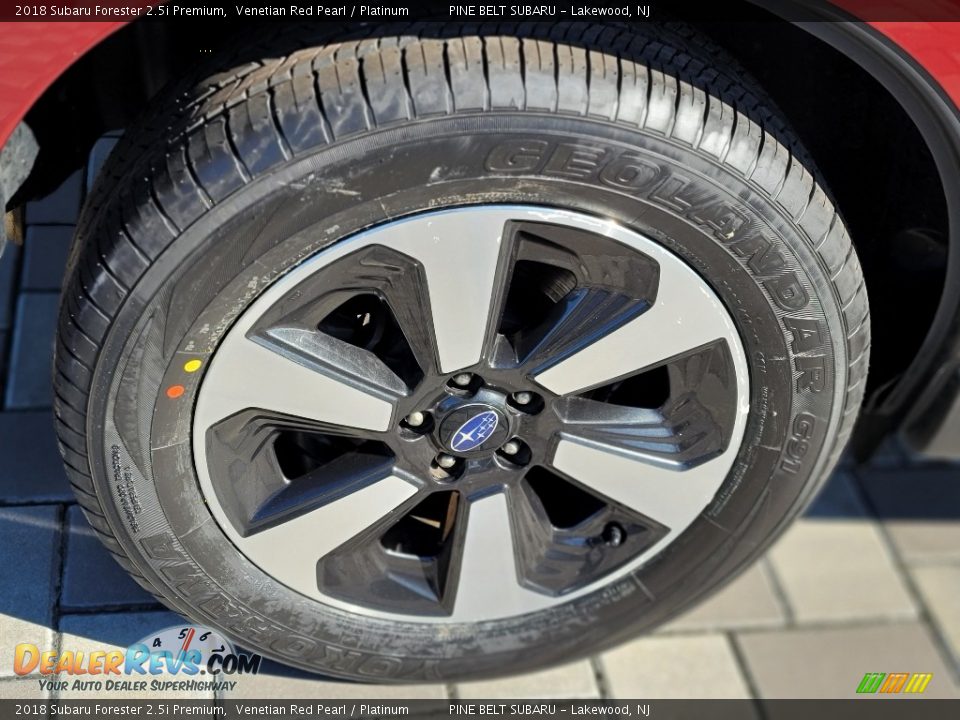 2018 Subaru Forester 2.5i Premium Venetian Red Pearl / Platinum Photo #27