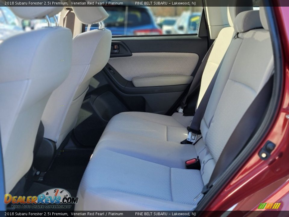 2018 Subaru Forester 2.5i Premium Venetian Red Pearl / Platinum Photo #31