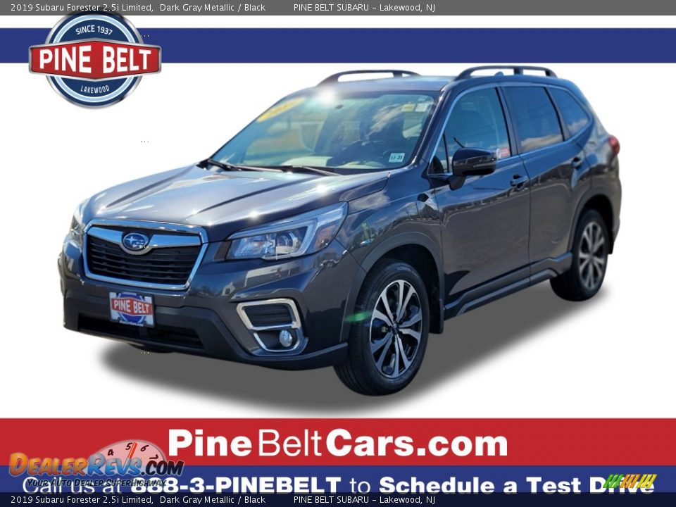 2019 Subaru Forester 2.5i Limited Dark Gray Metallic / Black Photo #1