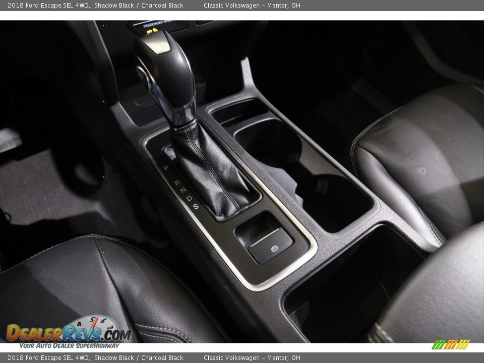 2018 Ford Escape SEL 4WD Shadow Black / Charcoal Black Photo #14