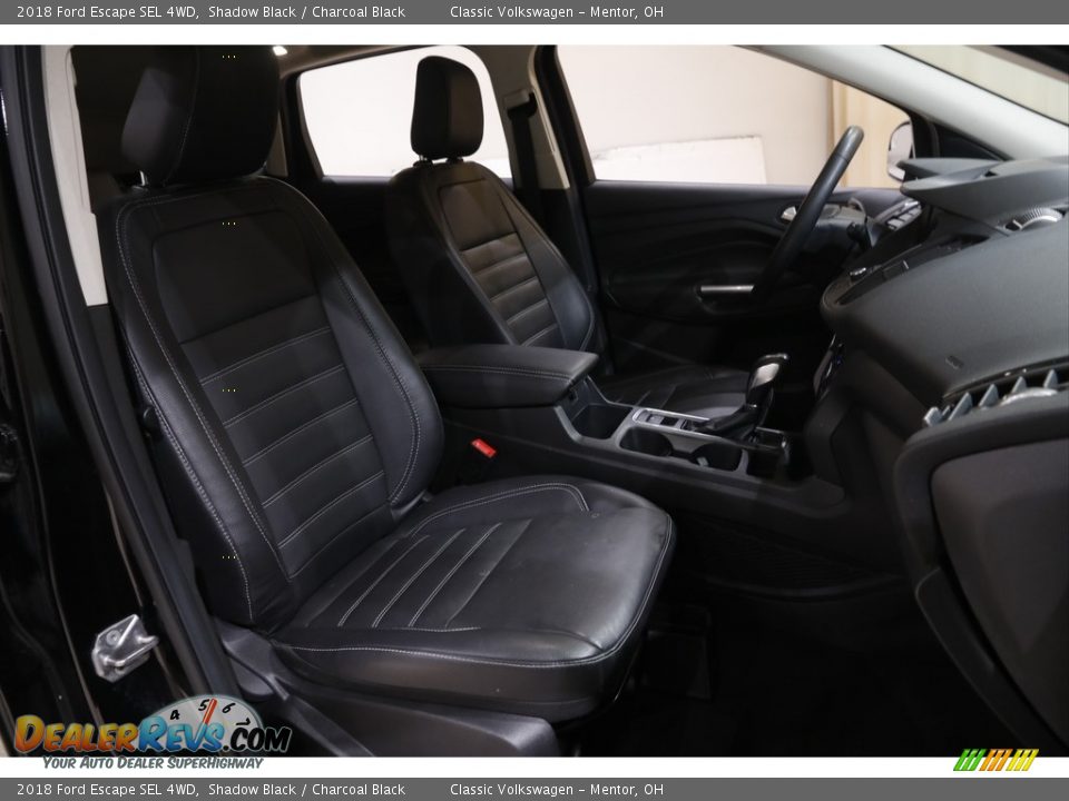 2018 Ford Escape SEL 4WD Shadow Black / Charcoal Black Photo #15