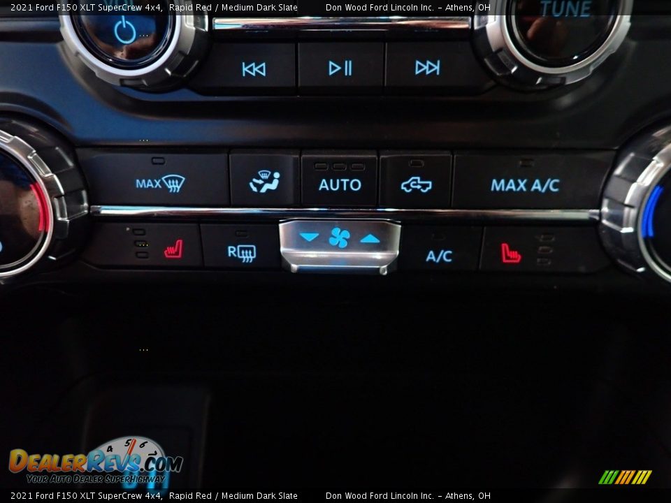 2021 Ford F150 XLT SuperCrew 4x4 Rapid Red / Medium Dark Slate Photo #2