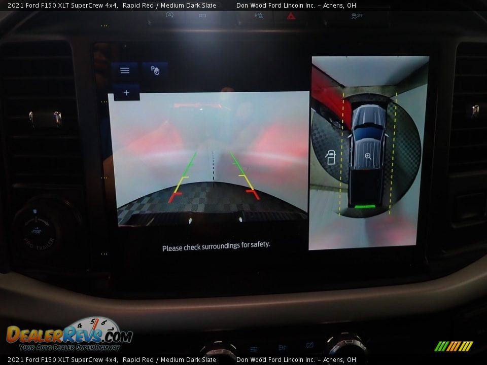 2021 Ford F150 XLT SuperCrew 4x4 Rapid Red / Medium Dark Slate Photo #4