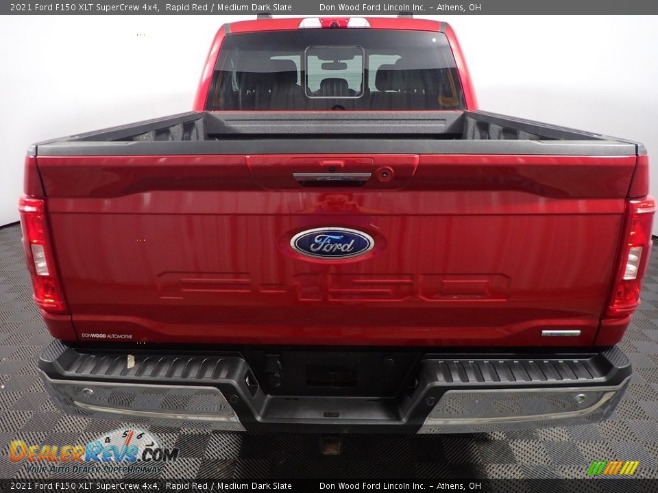 2021 Ford F150 XLT SuperCrew 4x4 Rapid Red / Medium Dark Slate Photo #15