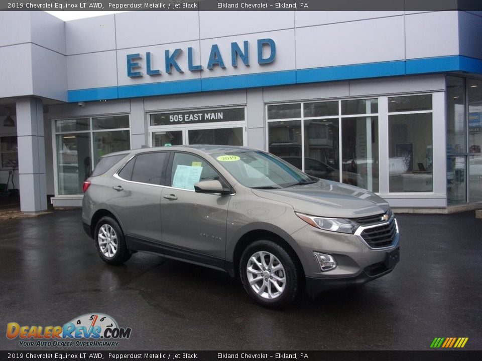 2019 Chevrolet Equinox LT AWD Pepperdust Metallic / Jet Black Photo #1